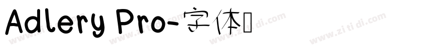 Adlery Pro字体转换